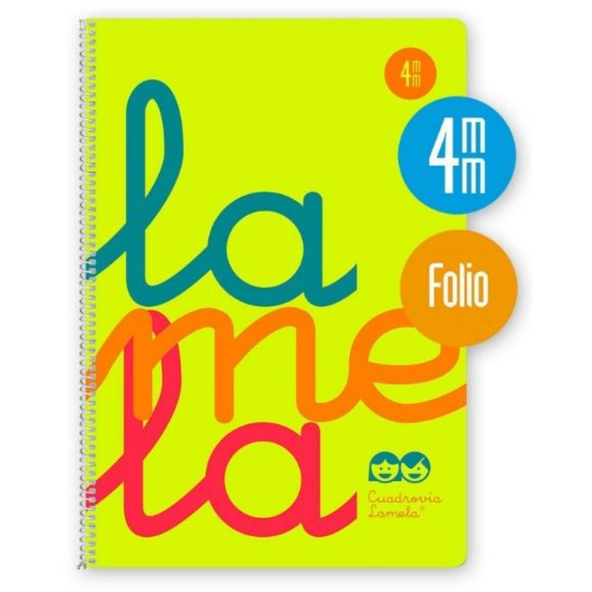 Quaderno Lamela Giallo A4 5 Unità
